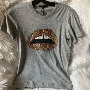Markus Lupfer Kate embellished jersey T-Shirt